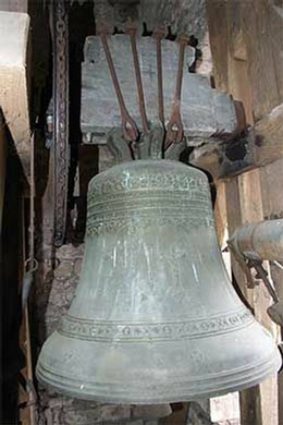 Horloge de l'eglise de Reppe Territoire de Belfort